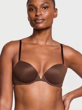 34D Victoria's Secret Love Cloud push up bra in brown